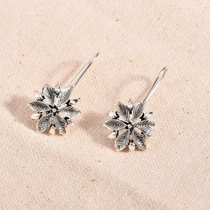 Sterling 925 Flower Earrings